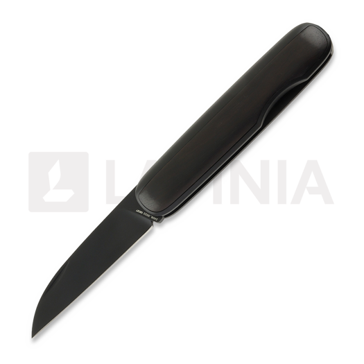 Skladací nôž The James Brand The Pike - Ebony / Black / Wood / Straight