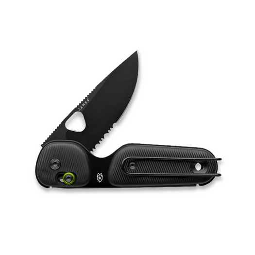 Liigendnuga The James Brand The Redstone - Black / Black / PP / Serrated
