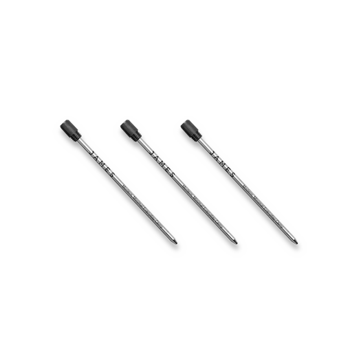 The James Brand The Stilwell D1 Ink Refill - Black / 3 Pack