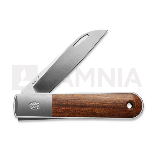 Navaja The James Brand The Wayland - Rosewood / Stainless / Wood / Straight