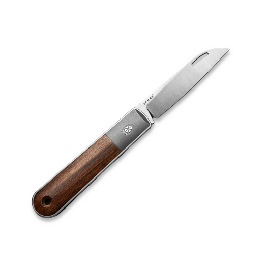 The James Brand The Wayland - Rosewood / Stainless / Wood / Straight sulankstomas peilis
