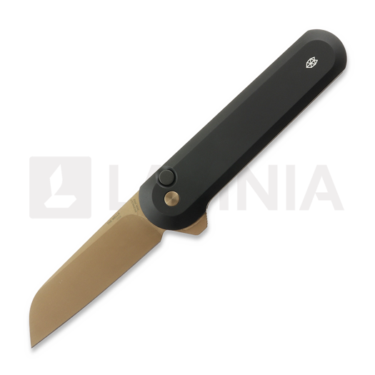 Nóż składany The James Brand The Wells - Black / Rose Gold / Aluminum / Straight