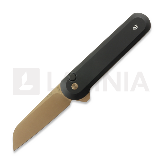 Navalha The James Brand The Wells - Black / Rose Gold / Aluminum / Straight