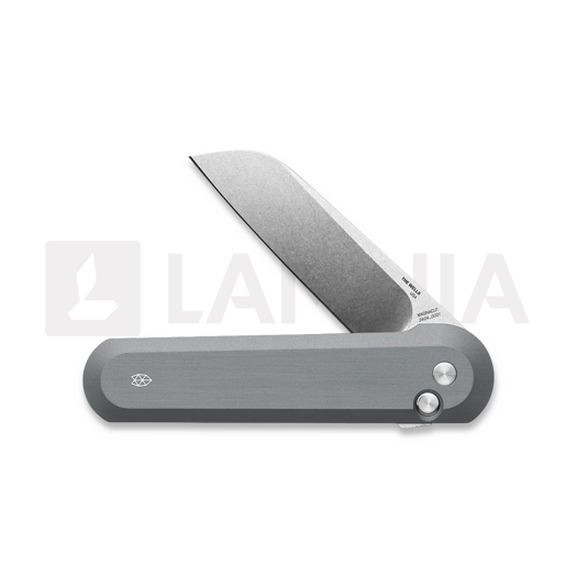 Nóż składany The James Brand The Wells - Raw Aluminum / Stainless / Aluminum / Straight