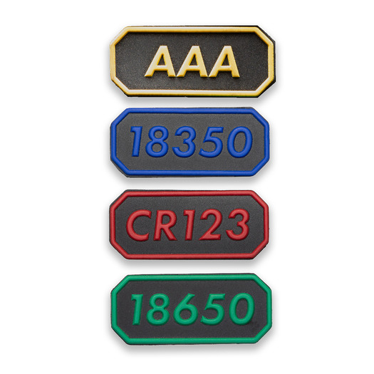 Thyrm Battery Patches (4pcs) for CellVault-5M, svart