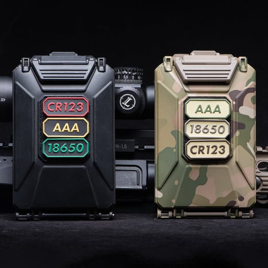 Thyrm Battery Patches (4pcs) for CellVault-5M, black