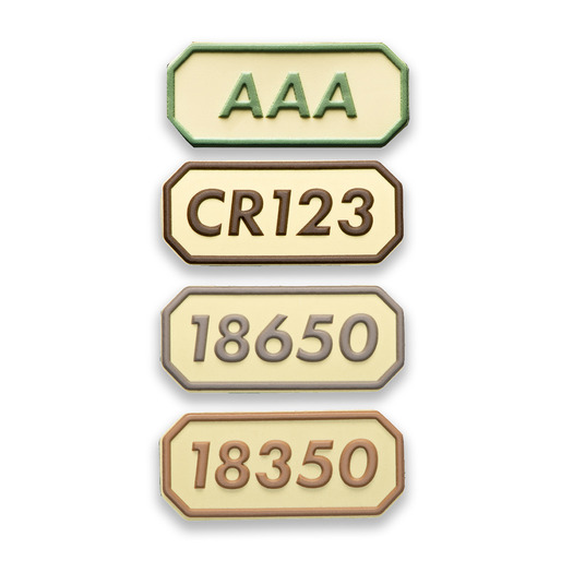 Thyrm Battery Patches (4pcs) for CellVault-5M, Tan