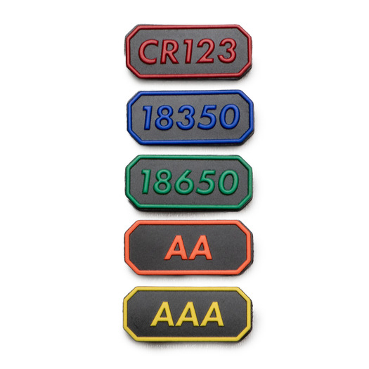 Thyrm Battery Patches (5pcs) for CellVault-5M, 黒