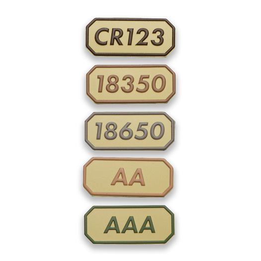 Thyrm Battery Patches (5pcs) for CellVault-5M, Tan