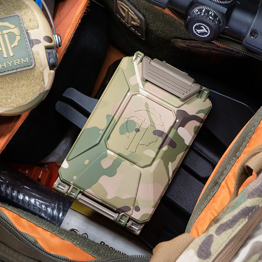 Thyrm CellVault-5M Battery Case (+Pak V3), Multicam
