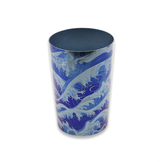 Titaner Color-Ti Double-Wall Cup, Ocean Waves