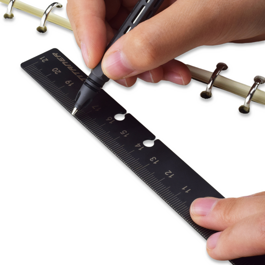 Titaner Dual-sided Ti Bookmark/Ruler