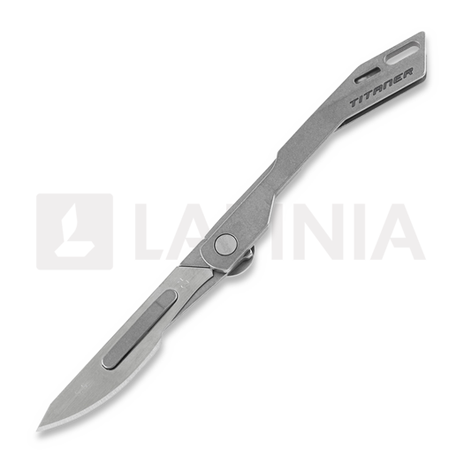 Titaner Falcon 2.0 Micro kääntöveitsi, harmaa