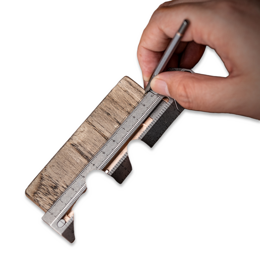 Titaner Mix 3.0: Titanium EDC Versatile Ruler