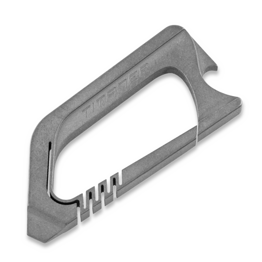 Titaner One Piece Carabiner, Stonewash