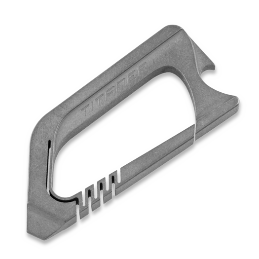 Titaner One Piece Carabiner, Stonewash