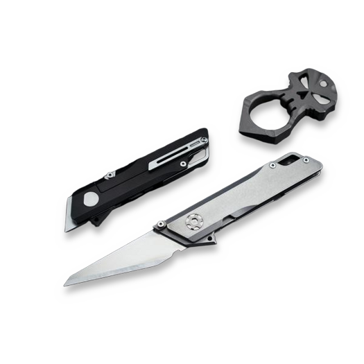 Titaner Raven סכין מתקפלת, Tumbled