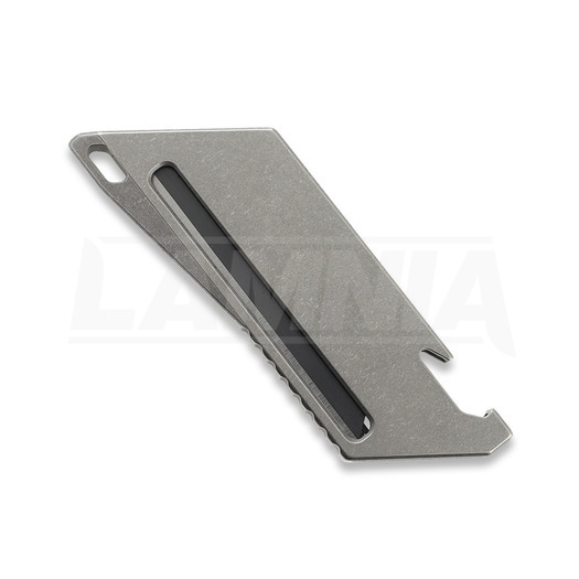 Titaner Retractable Mini Titanium EDC Utility veitsi, Stonewashed