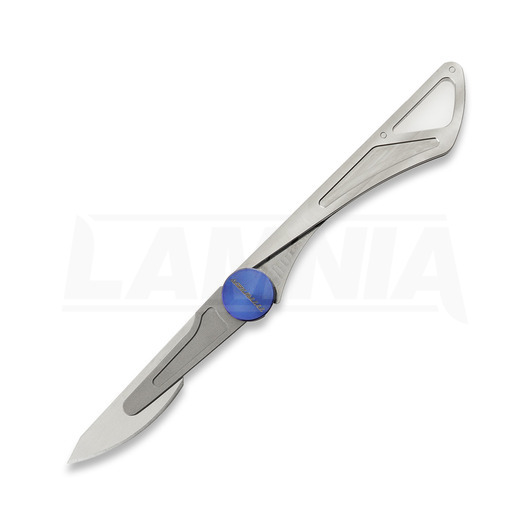 Сгъваем нож Titaner The Dragonfly, Satin, син