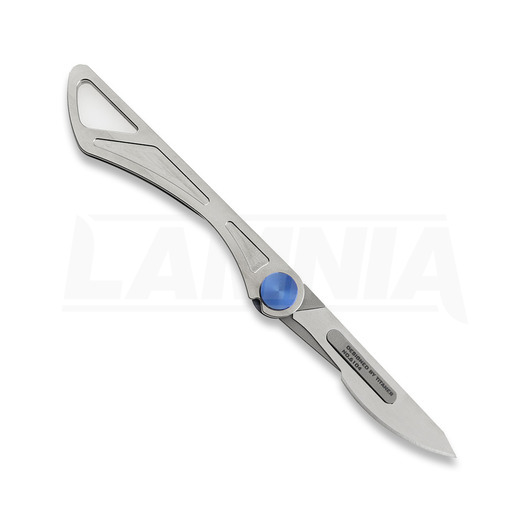 Zavírací nůž Titaner The Dragonfly, Satin, modrá