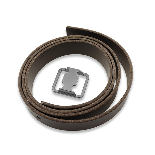 Cinture Titaner The Ultimate Minimalist, Titanium, marrone