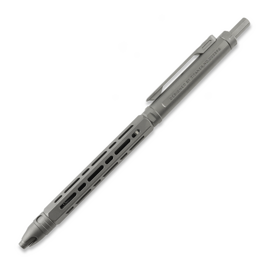 Titaner Ti-Chi Click Pen - Titanium, gris