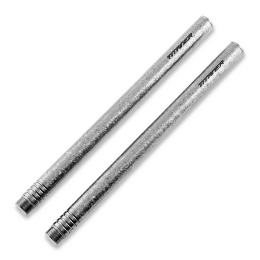 Titaner Titanium Foldable Chopsticks, Crystal Silver