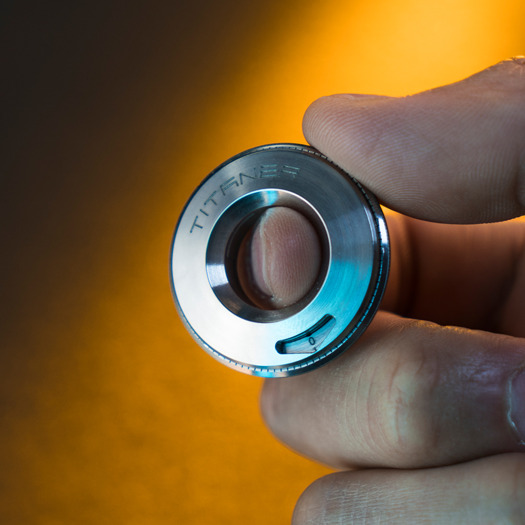 Titaner Tiroler: Curve Measure Ring Classic, Metric