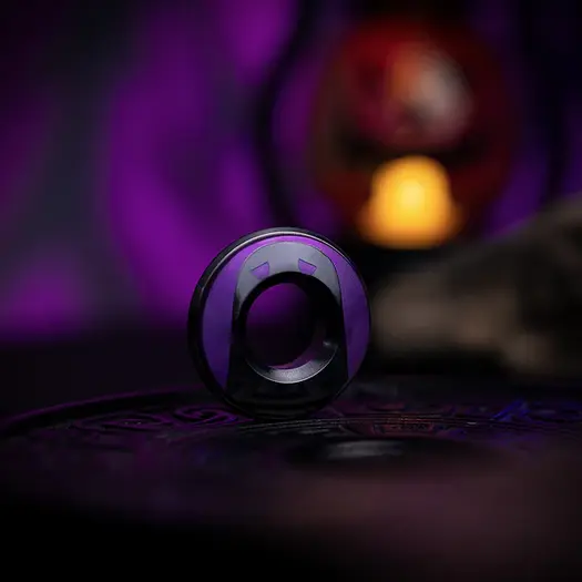 Titaner Tiroler - Titanium Curve Measure Ring, Phantom
