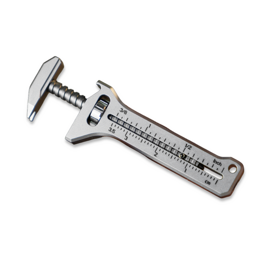 Titaner TiSpanner 2.0: Titanium Polished multitool