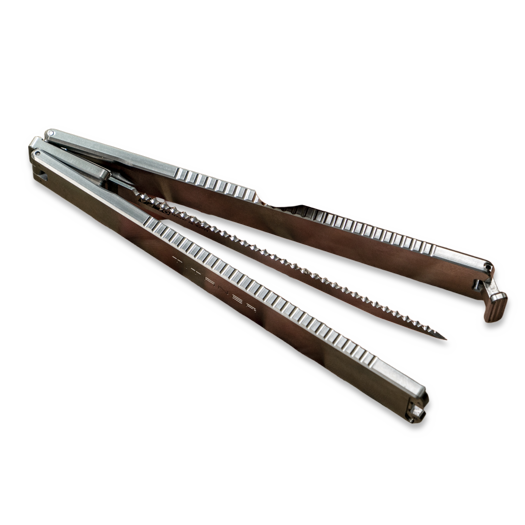 Titaner Tissaw - Titanium Folding Hand Saw, Stonewashed