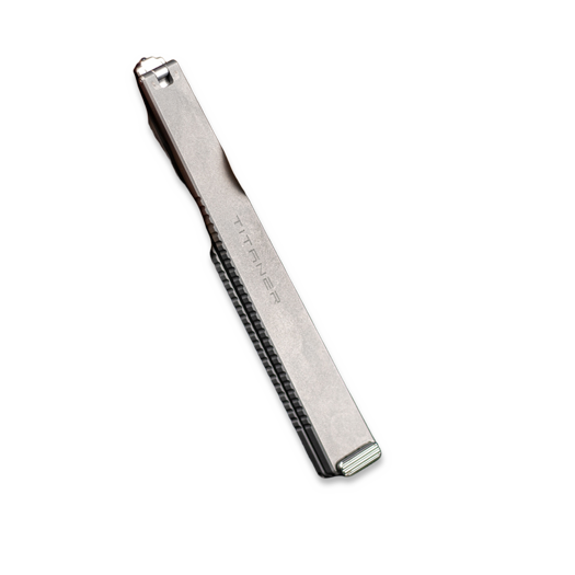 Titaner Tissaw - Titanium Folding Hand Saw, Stonewashed