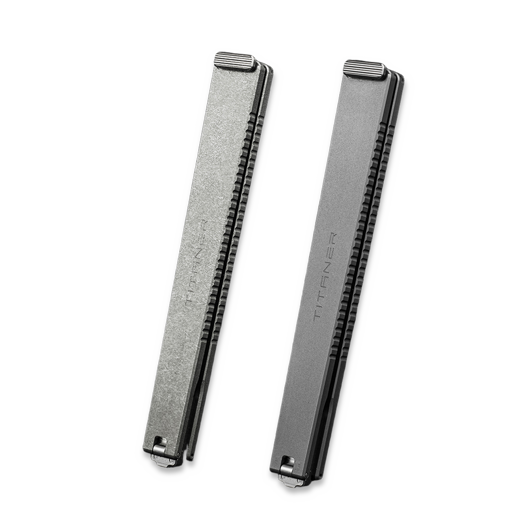 Titaner Tissaw - Titanium Folding Hand Saw, Stonewashed