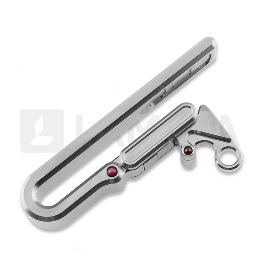 Titaner Titanium Belt Keychain, Polished