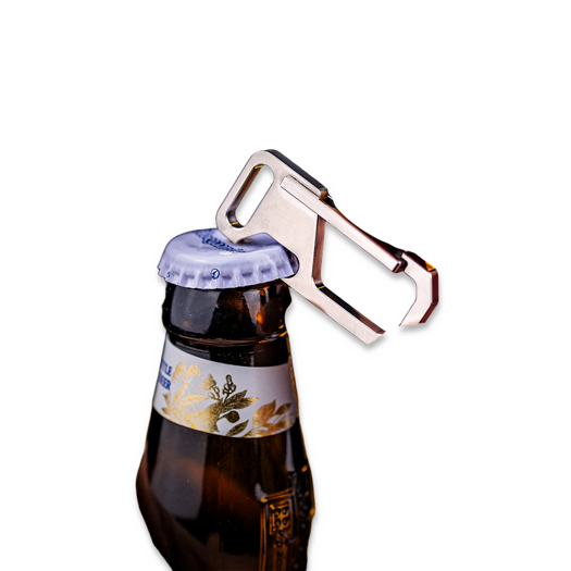 Titaner Titanium Bottle Opener Carabiner