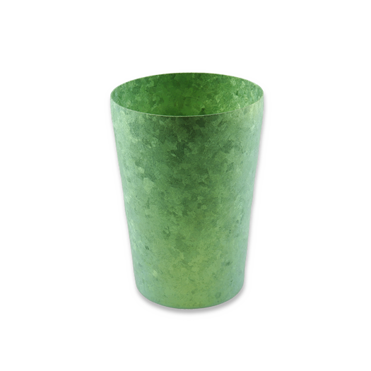 Titaner Titanium Double Wall Cup, Crystal Finish, เขียว