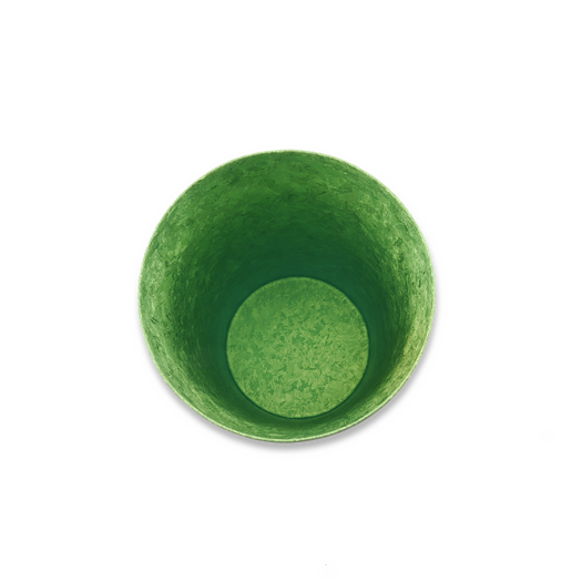 Titaner Titanium Double Wall Cup, Crystal Finish, verde