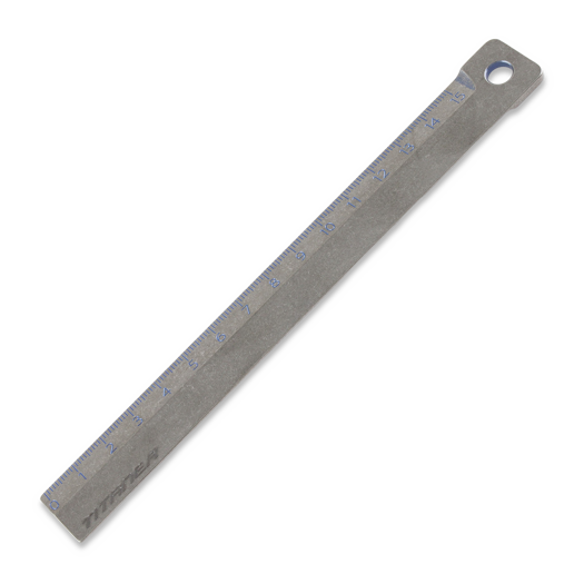 Titaner Titanium Dual-sided Ruler Metric & Inch