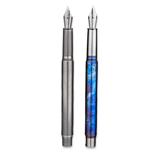 Titaner Titanium Fountain Pen, blå