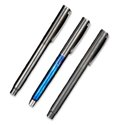 Titaner Titanium Fountain Pen, Stonewashed