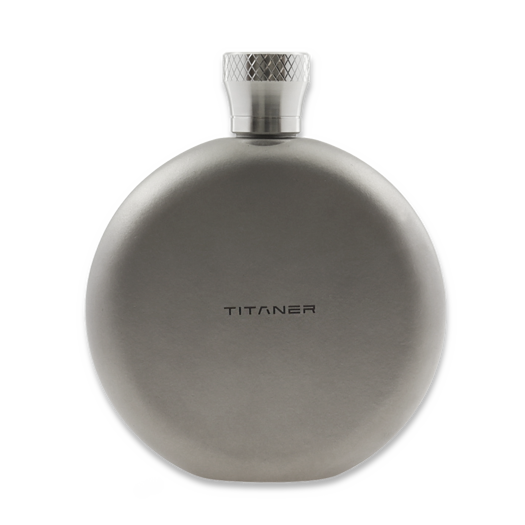 Titaner Titanium Hip Flask, pelēks