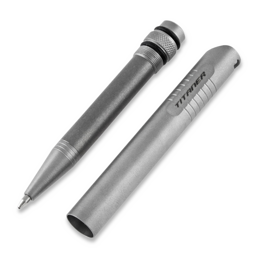 Titaner Titanium Keychain Folding Pen, Beadblast