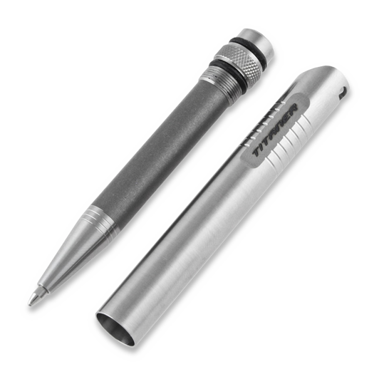 Titaner Titanium Keychain Folding Pen, Satin