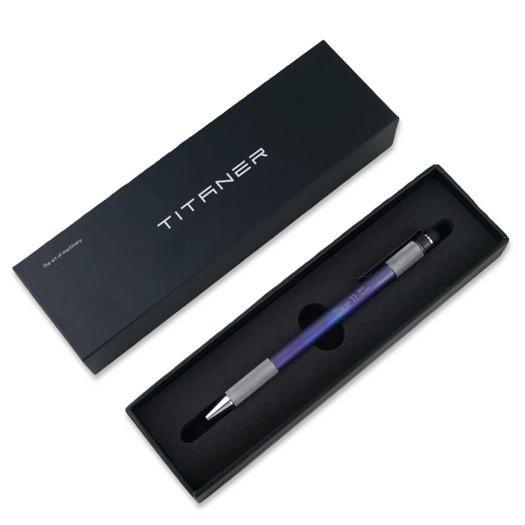 Titaner Titanium Multi-functional Ballpoint pen, blue