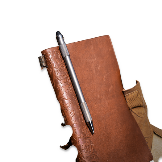 Titaner Titanium Multi-functional Ballpoint עט, כחול