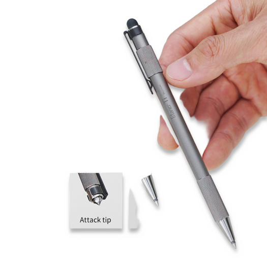 Penna Titaner Titanium Multi-functional Ballpoint, grigio