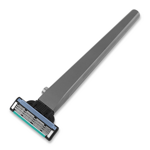 Titaner Titanium 3-layer Razor, harmaa