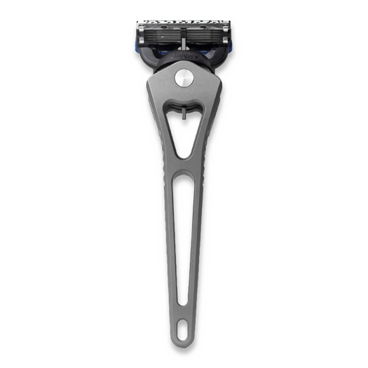 Titaner Titanium 5-Layer Safety Razor, Sandblasted