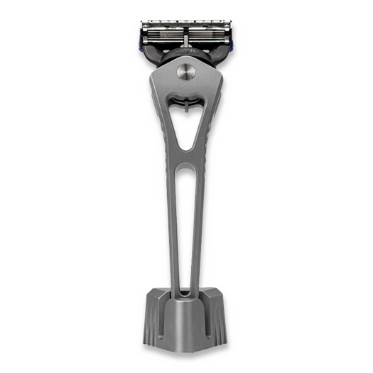 Titaner Titanium 5-Layer Safety Razor, Sandblasted