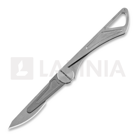 Titaner The Dragonfly foldekniv, Satin